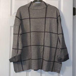 Tamari mock turtle neck sweater large